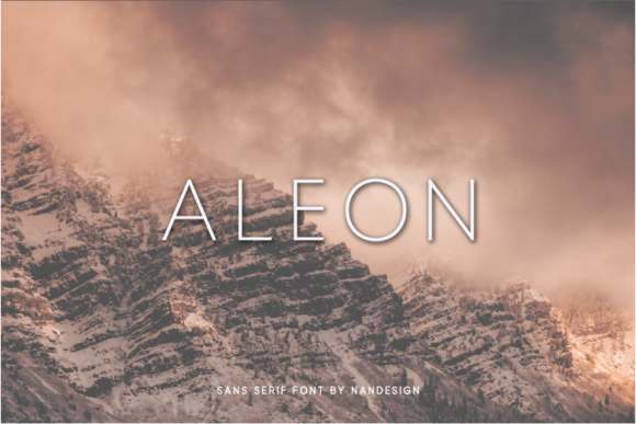 Aleon: A Versatile Sans Serif for Digital Design