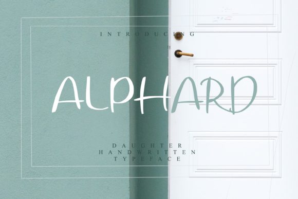 Alphard: A Handwritten Font That Elevates Web Design
