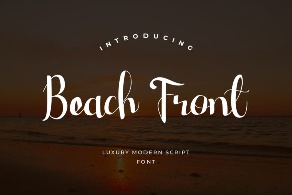 Beach Front: A Font That Brings Your Craft to Life