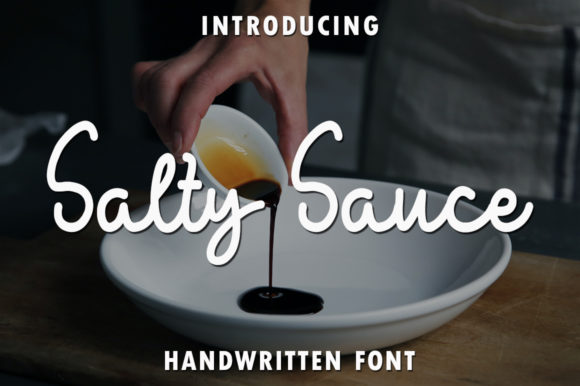 Choosing the Right Font for a Creative Brand: Salty Sauce