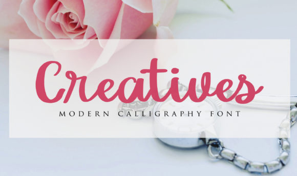 Creatives: A Bold Script Font for Dynamic Digital Campaigns