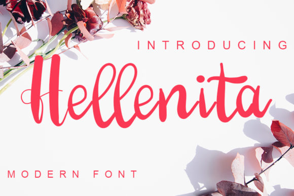 Hellenita: A Romantic Script Font for Heartfelt Branding