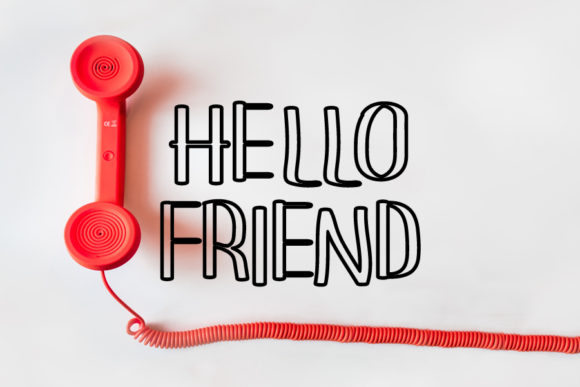 Hello Friend: A Script Handwritten Font for Web Design