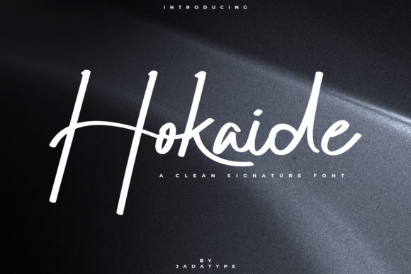 Hokaide: A Script Font for Impactful Digital Branding