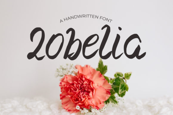 Lobelia: A Delicate Script Font for Editorial Design