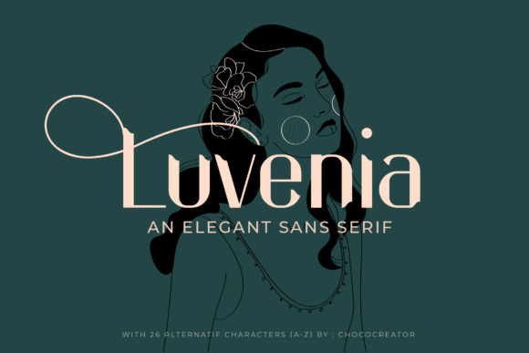 Luvenia: A Sans Serif Font for Editorial Grace