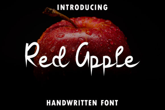 Red Apple: A Timeless Script Font for Creative Branding