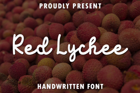 Red Lychee: A Script Font for Dynamic Web Design