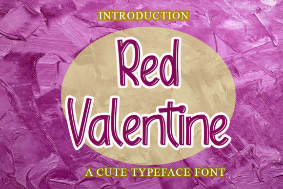 Red Valentine: A Script Font for Elegant Web Design