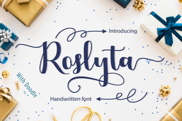 Roslyta: A Script Font That Elevates Your Craft