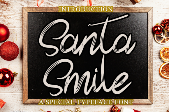 Santa Smile: A Handwritten Font for Warm Branding