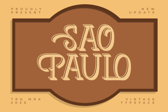 Sao Paulo: A Serif Font for Bold Editorial Design
