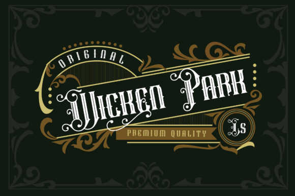 Wicken Park: A Timeless Blackletter Font for Modern Marketing