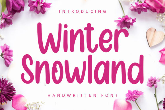 Winter Snowland: The Font That Makes Your Campaigns Stand Out