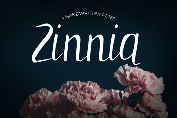 Zinnia: The Script Font That Elevates Your Brand’s Visual Story